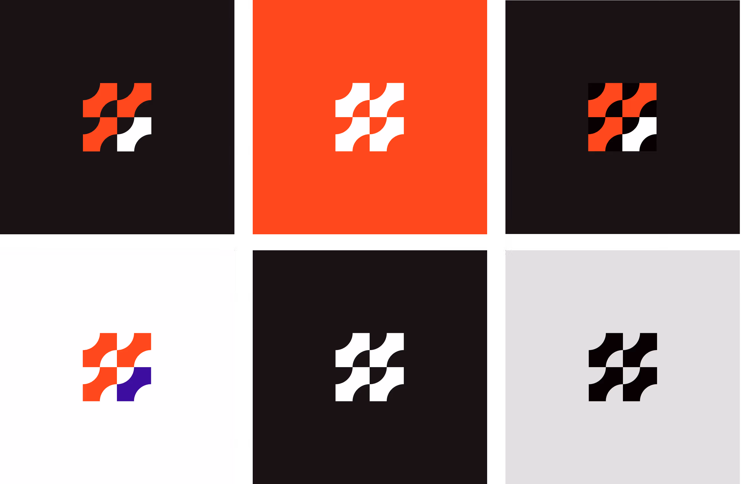 spacebook logo variations