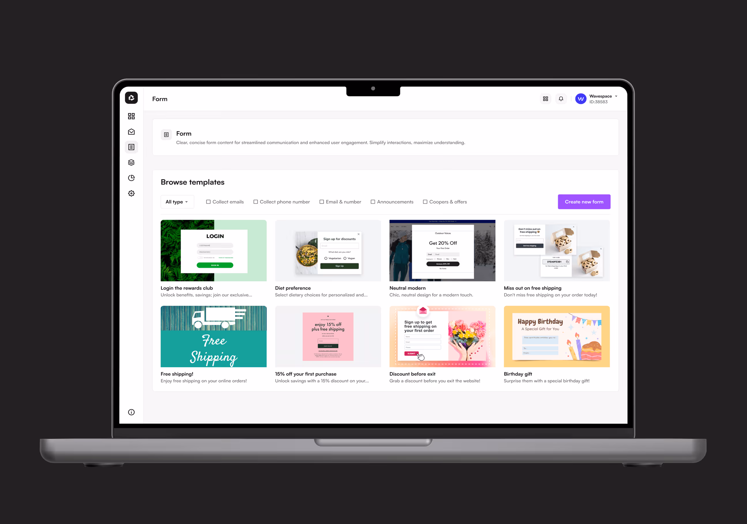 email campaign overview by wavespace