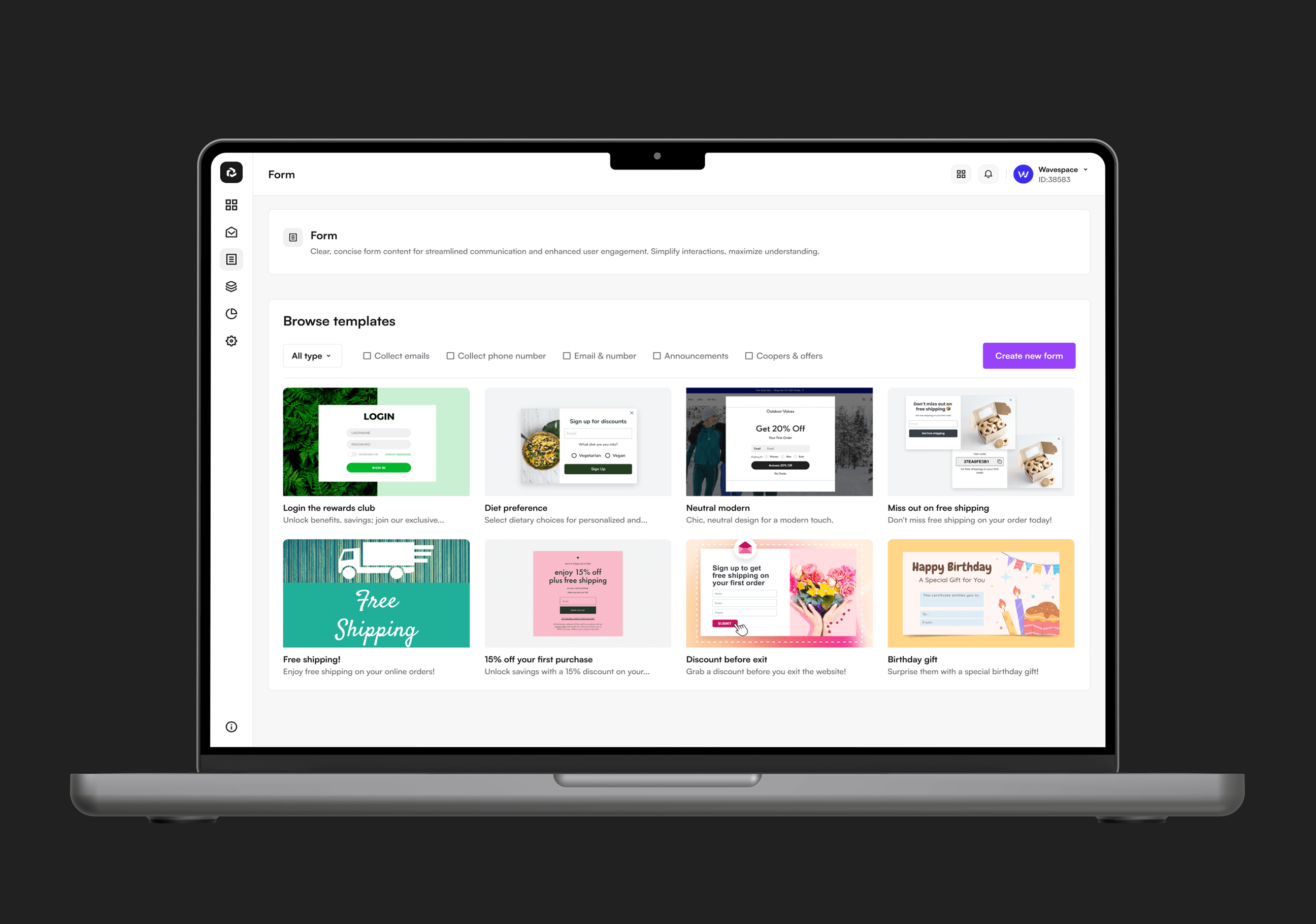 email campaign overview by wavespace