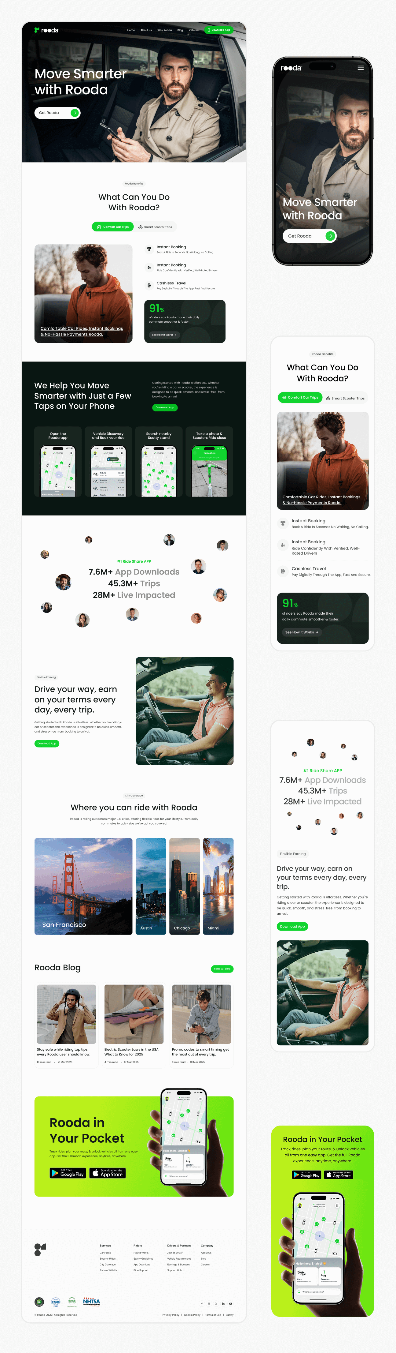 booking summary mobile interface