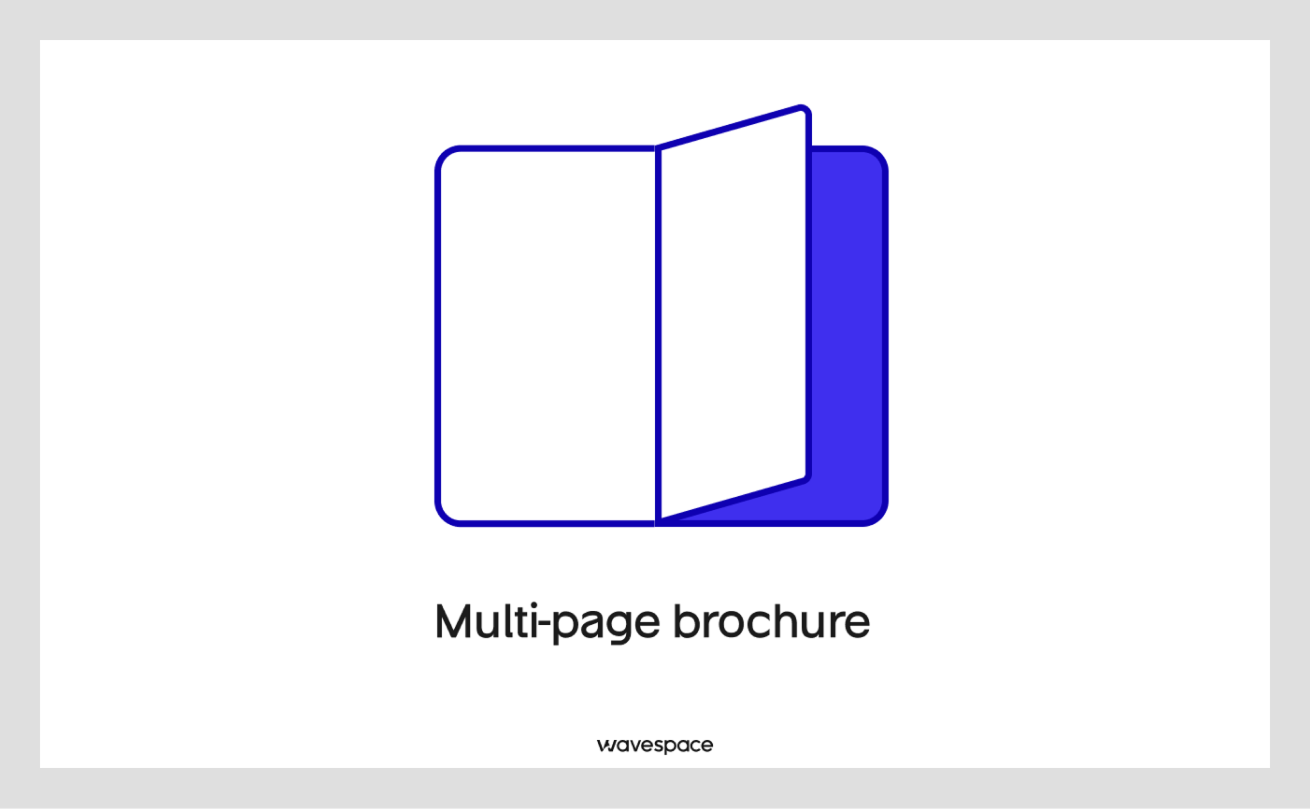 multi page brochure design