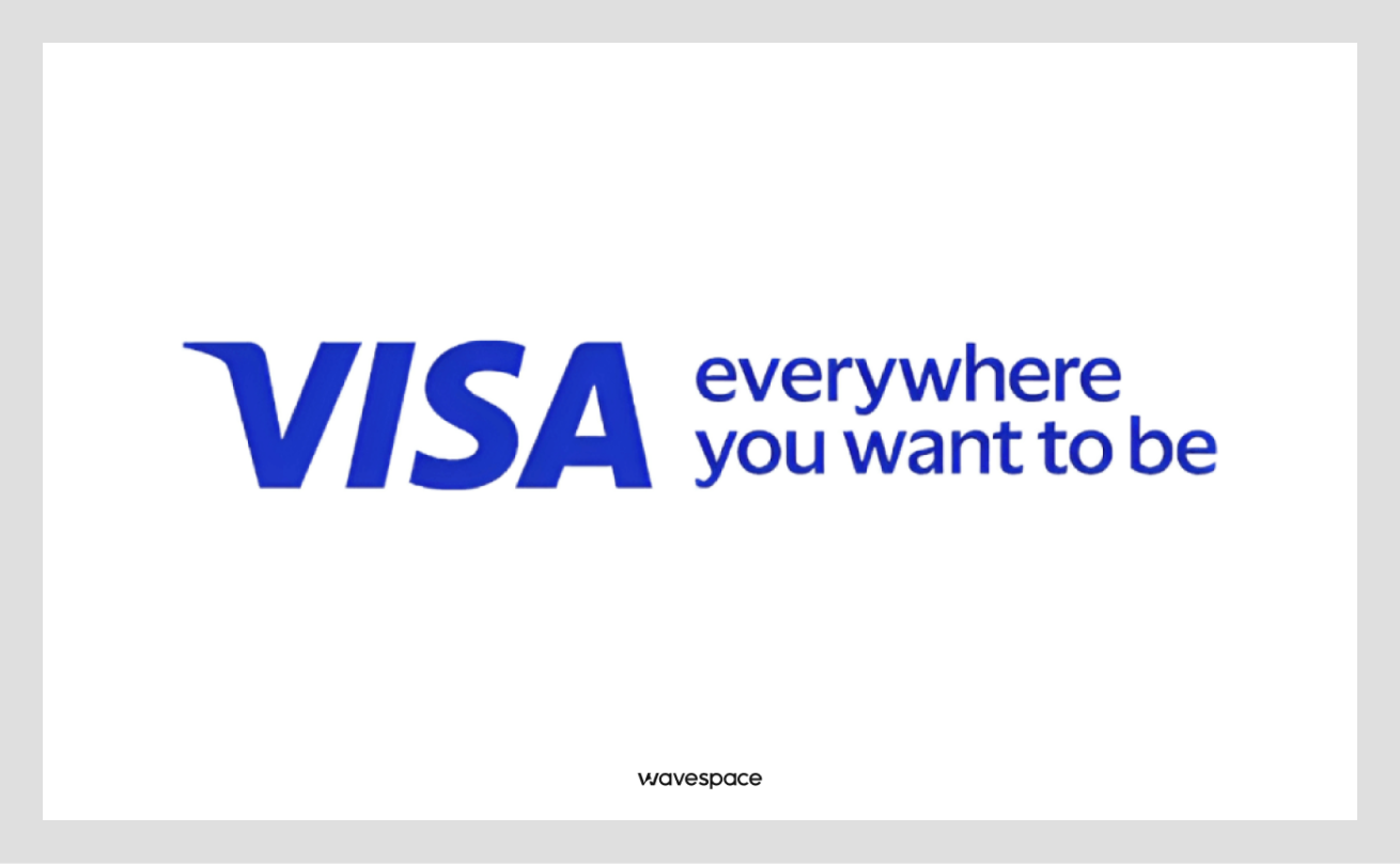 visa brand slogan