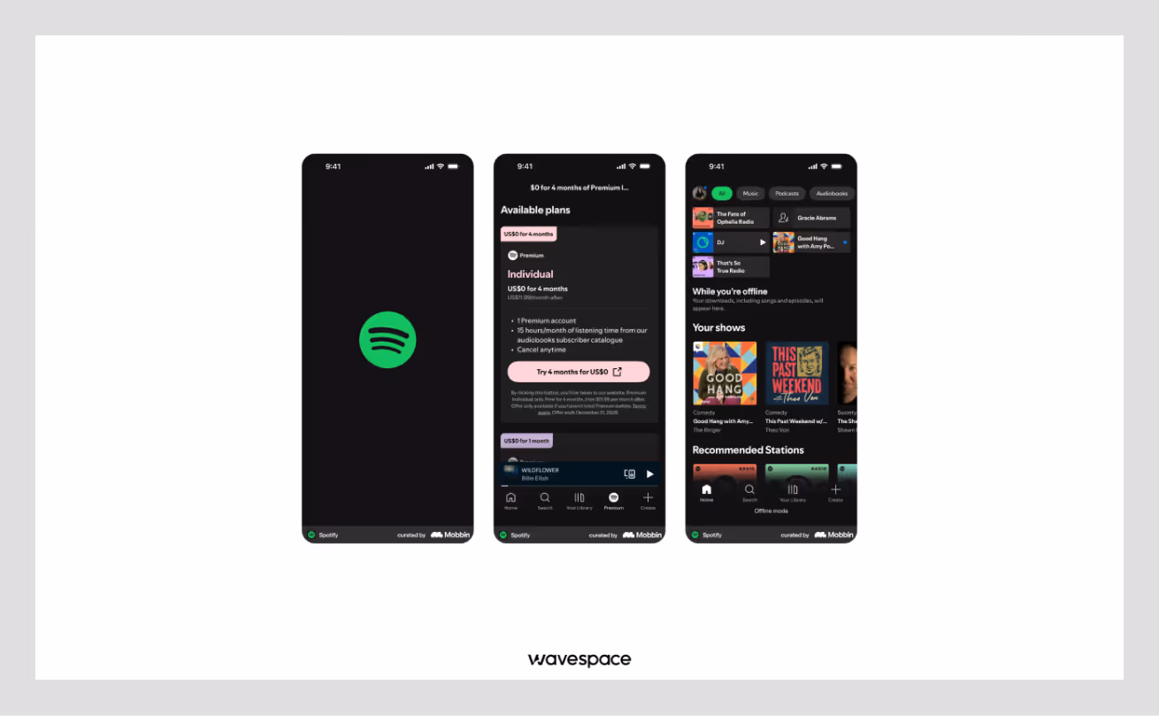 spotify app by wavespace