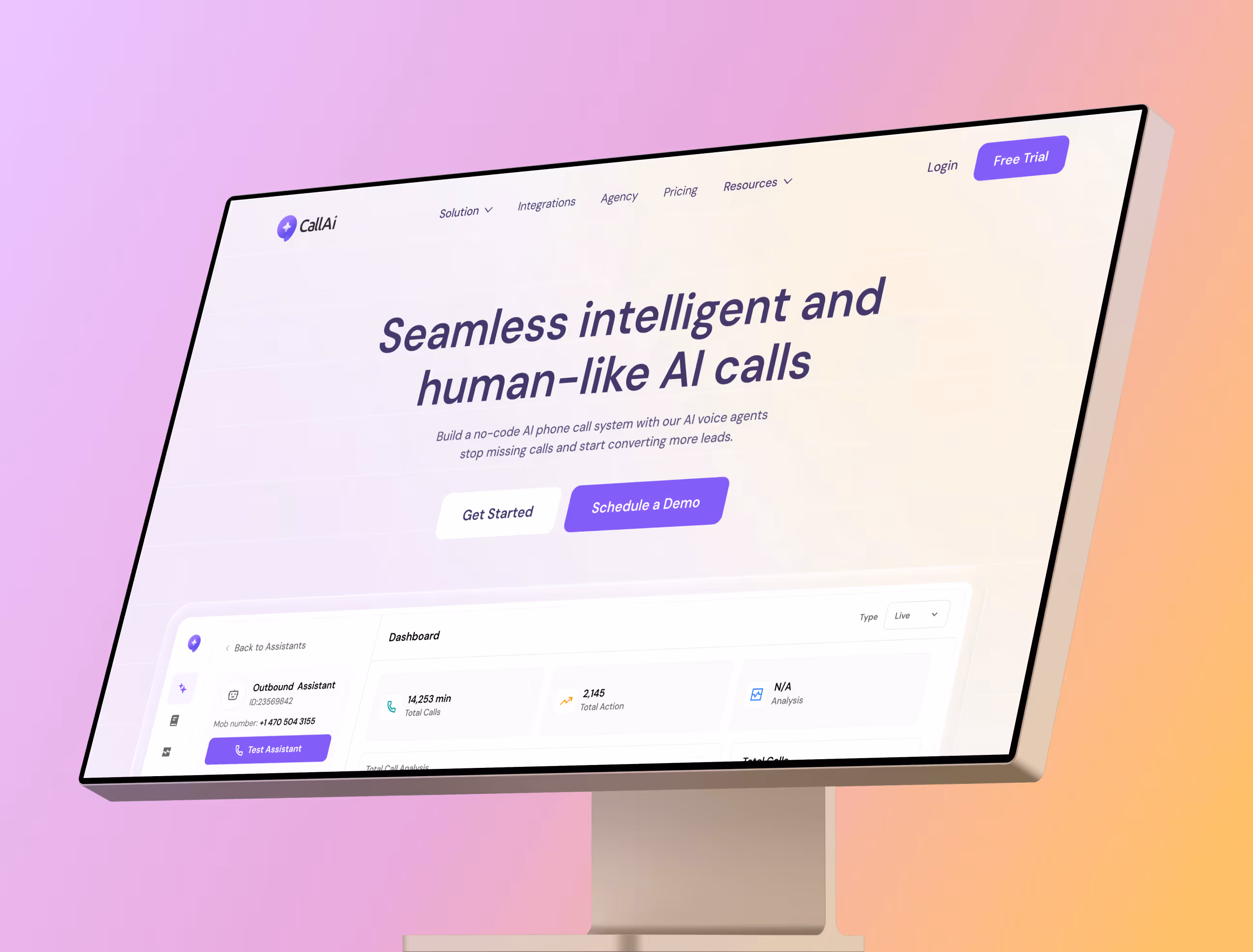 call ai ux case study by wavespace
