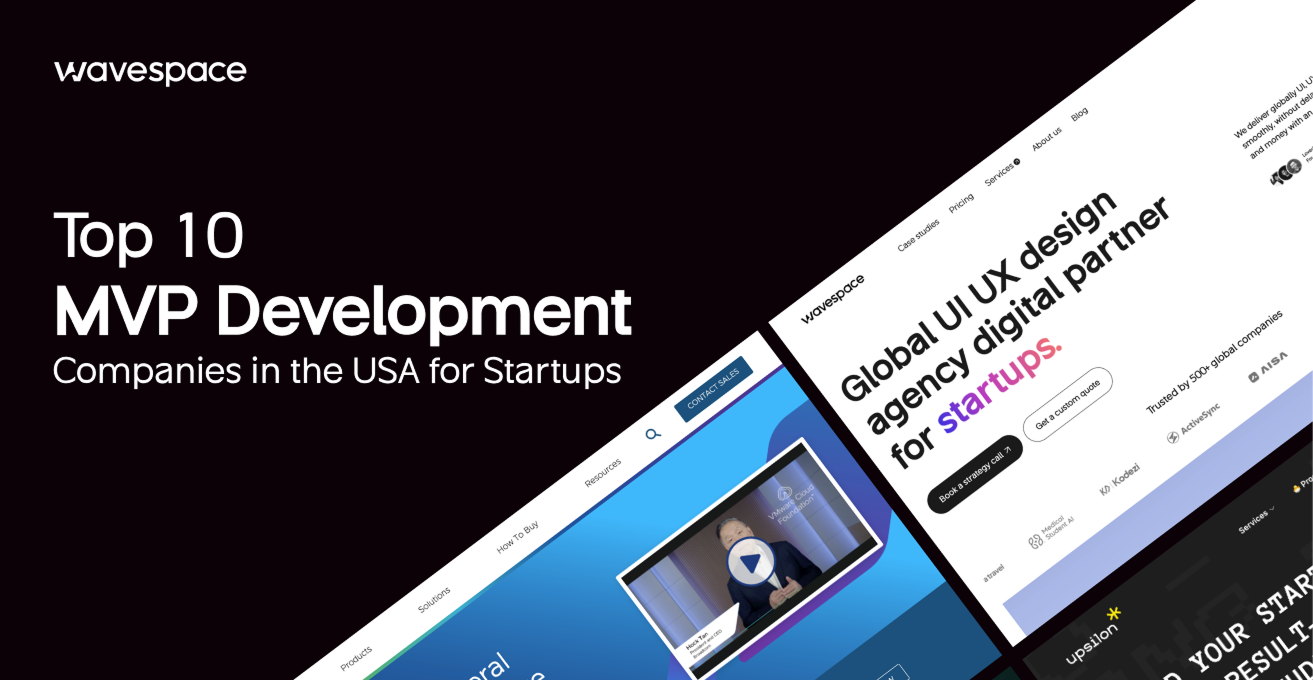 Top 10 MVP Development Companies in the USA for Startups (2026 guide)