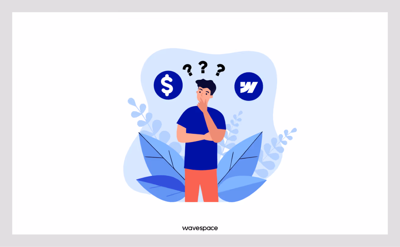 webflow price agency freelancer