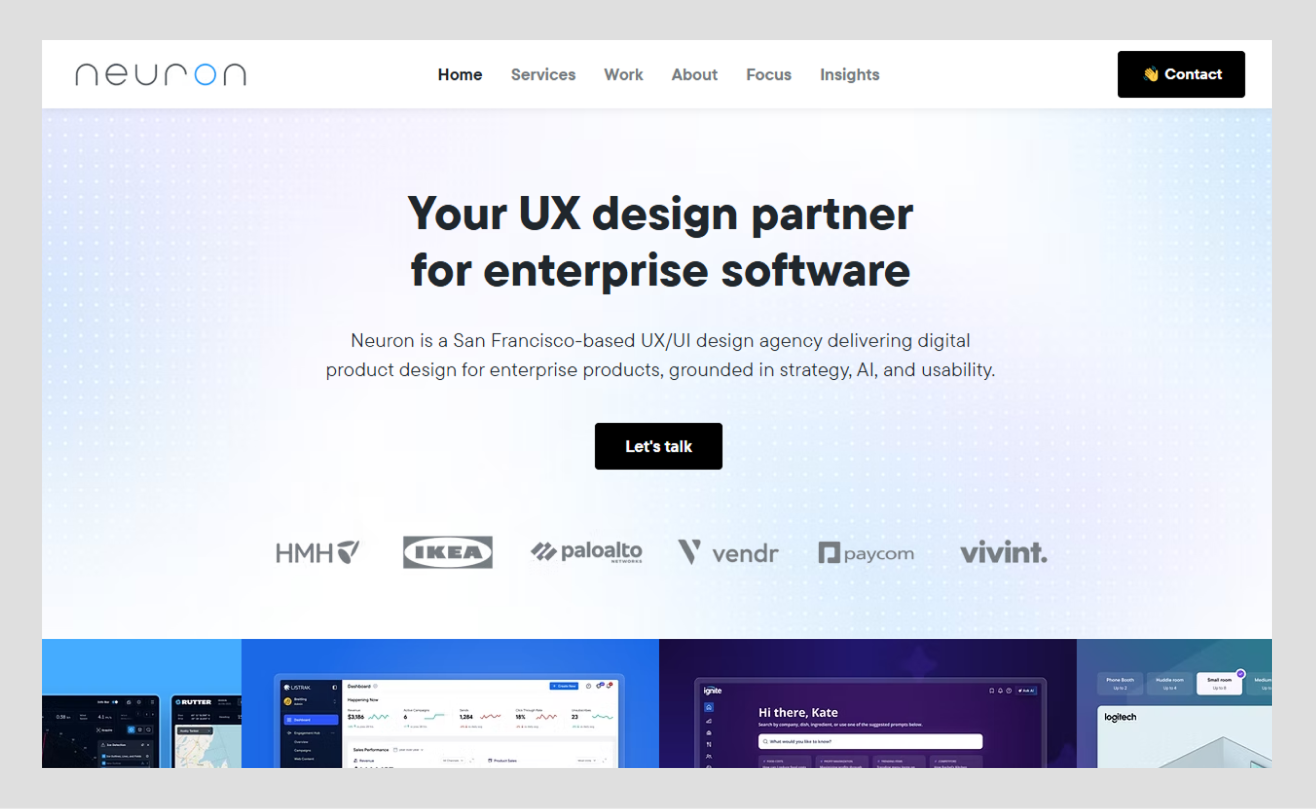 neuron ux by wavespace
