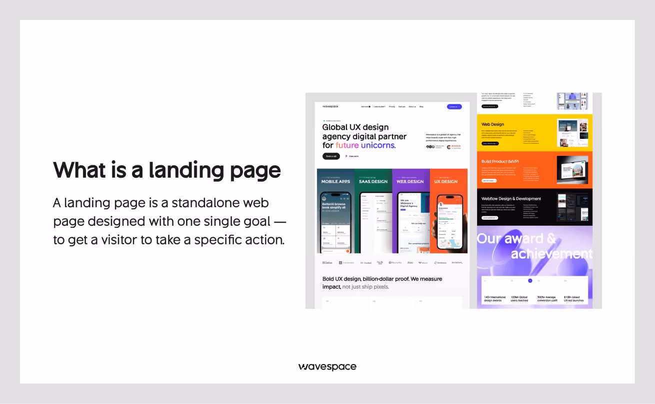 what is landing page