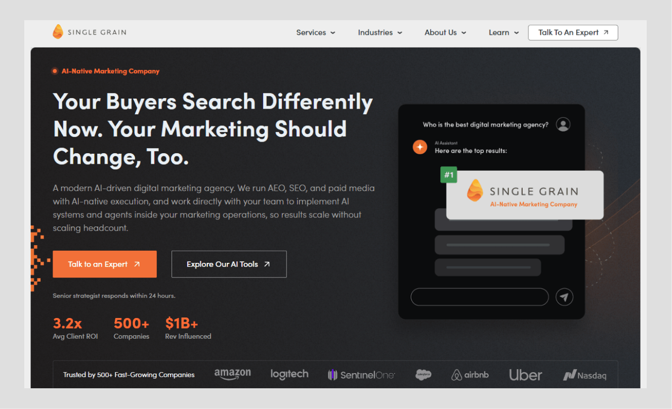 single grain by wavespace