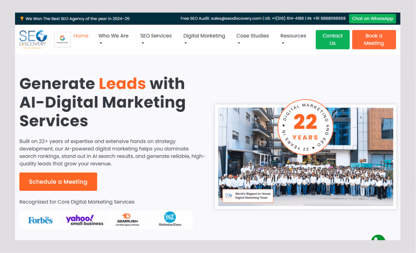 SEO-Discovery by wavespace