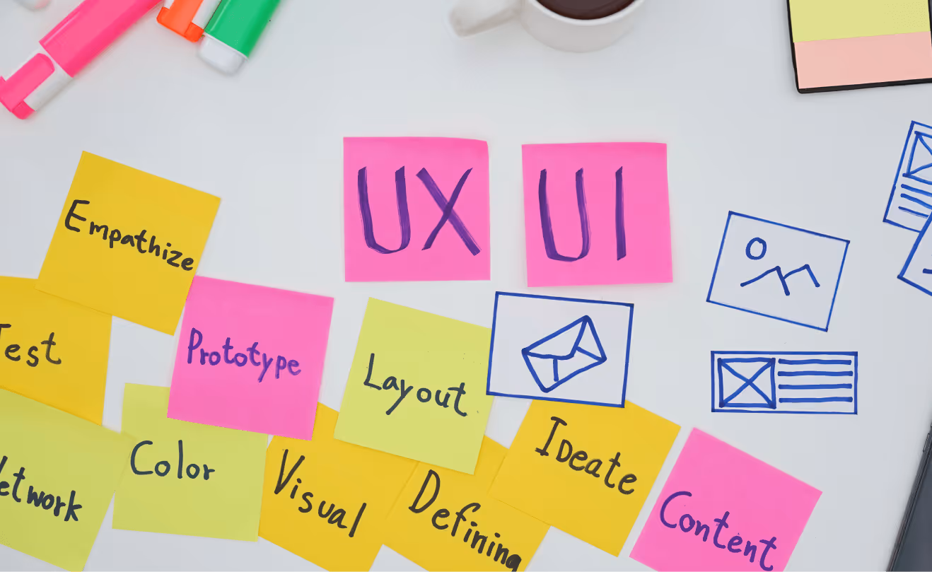 ui ux design agency process for startups