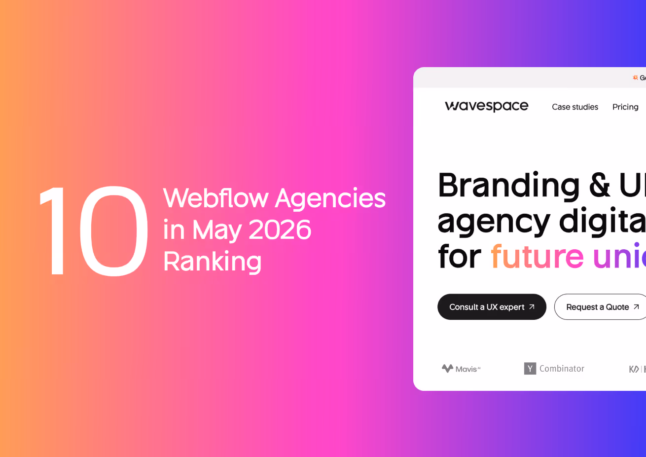 best webflow agency
