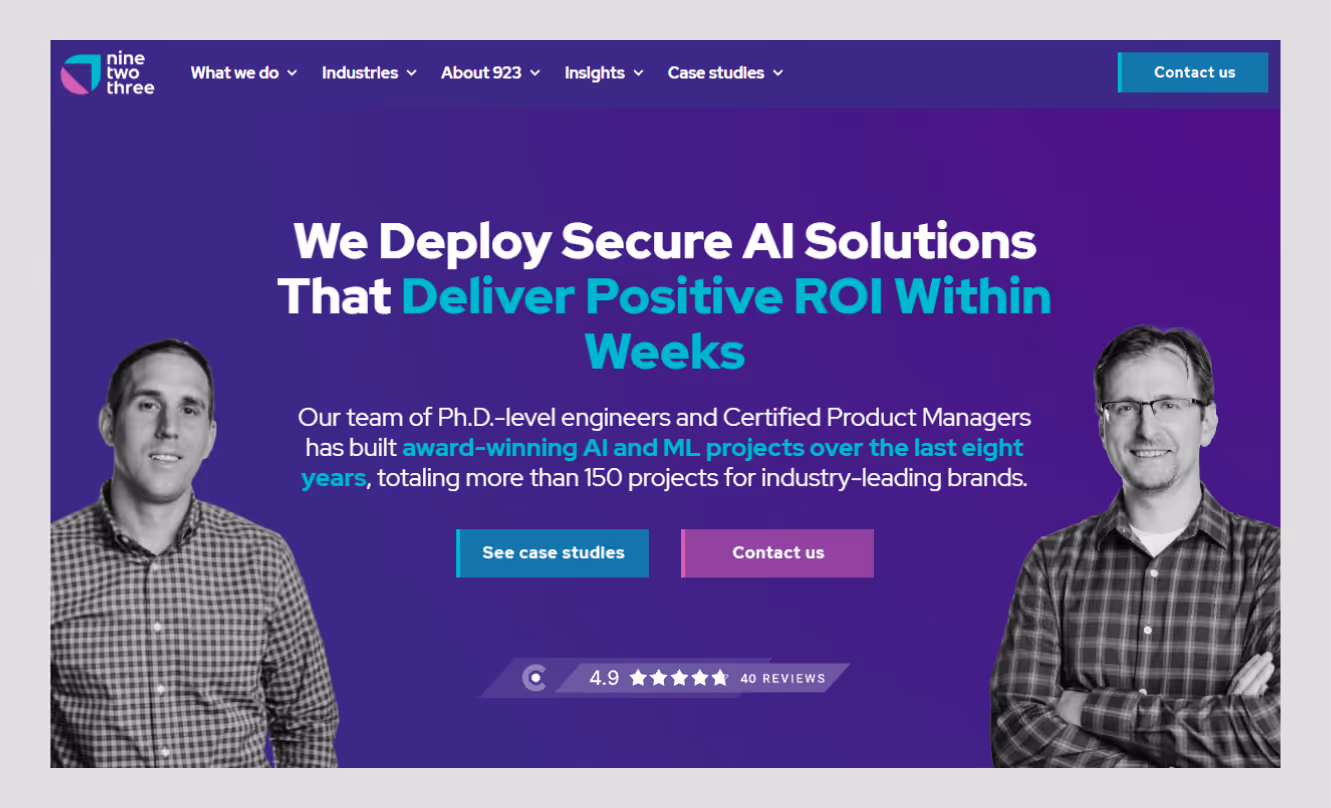 nine two three ai solution agency