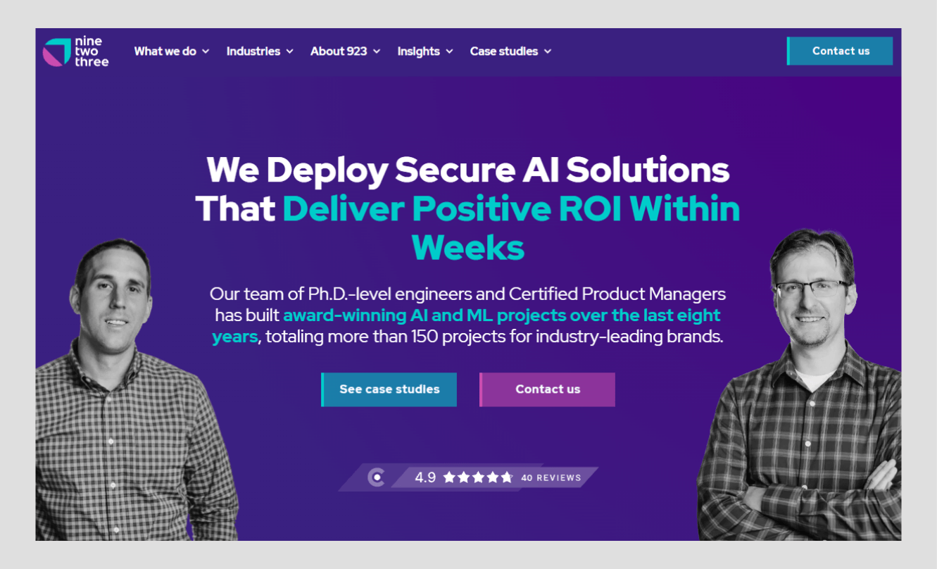 nine two three ai solution agency