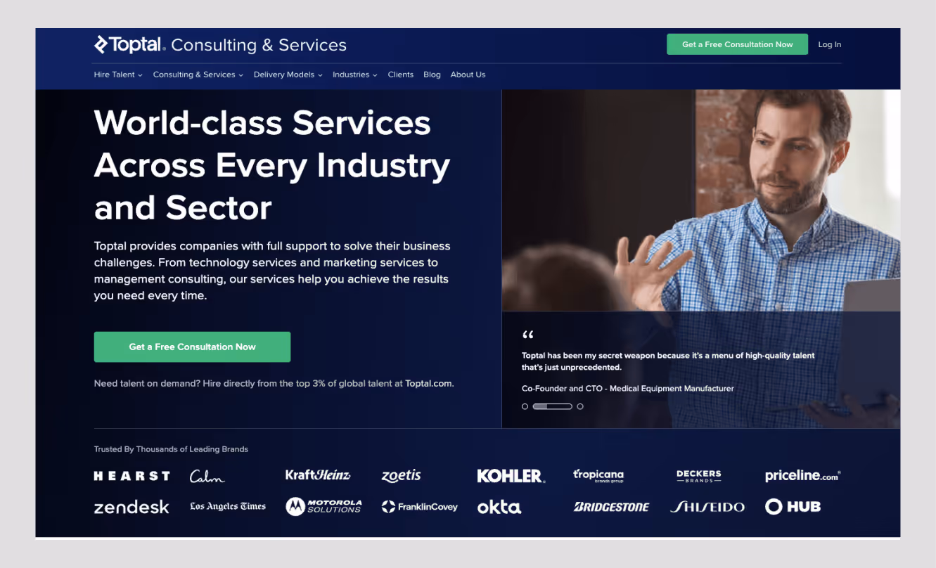 toptal by wavespace