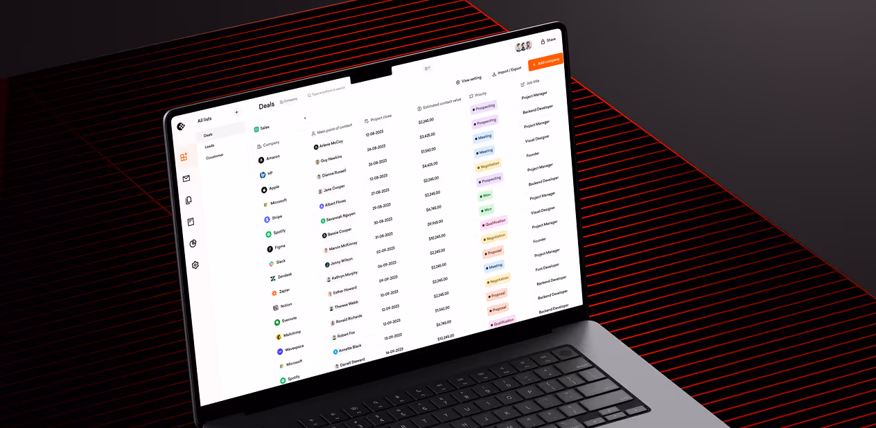 Openhub - CRM & customer analytics dashboard