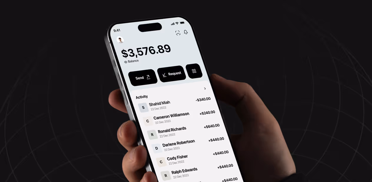 Quicky - Mobile finance app design