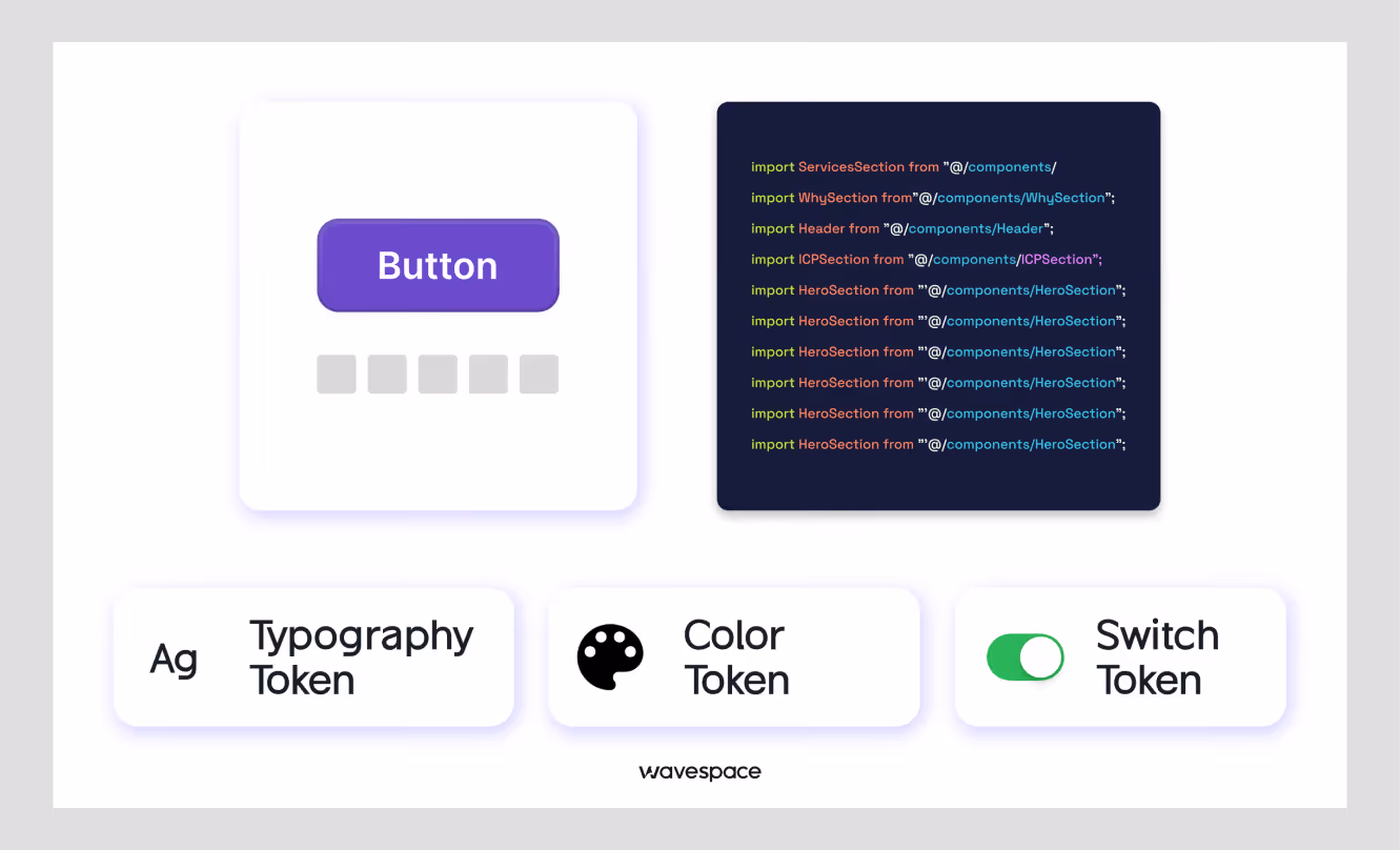 Creating design token step