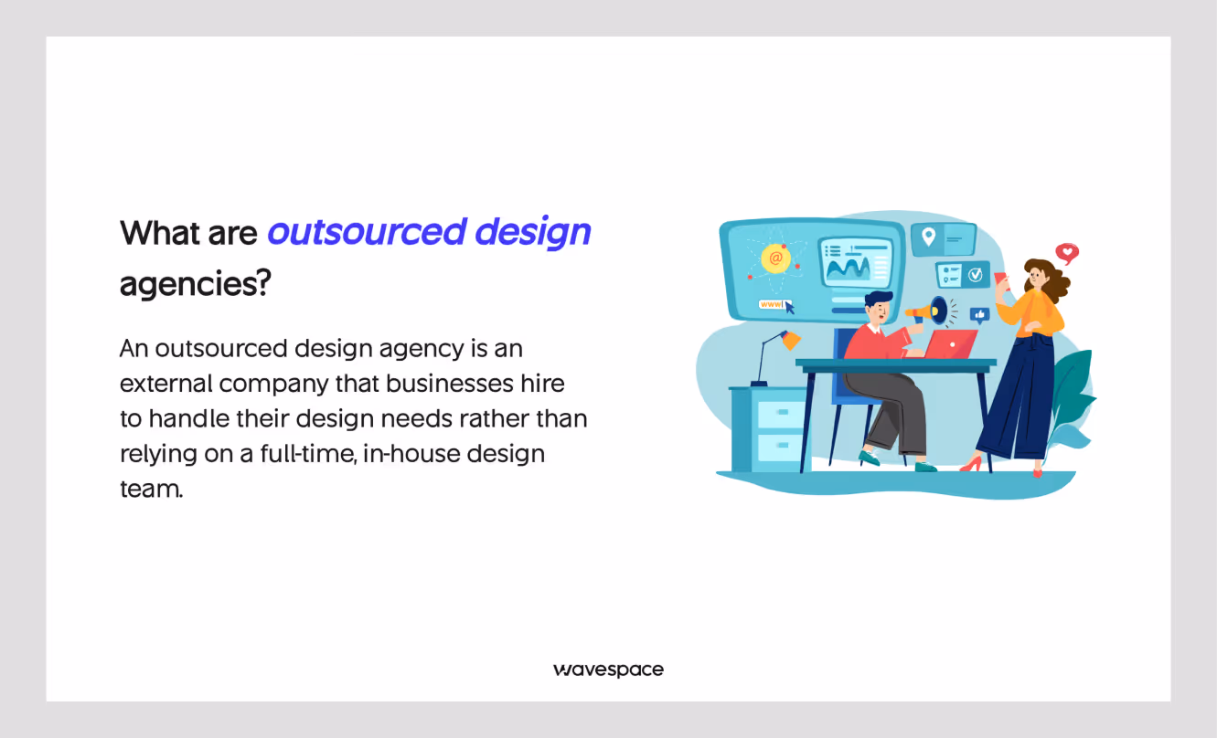 what is outsourced design agency