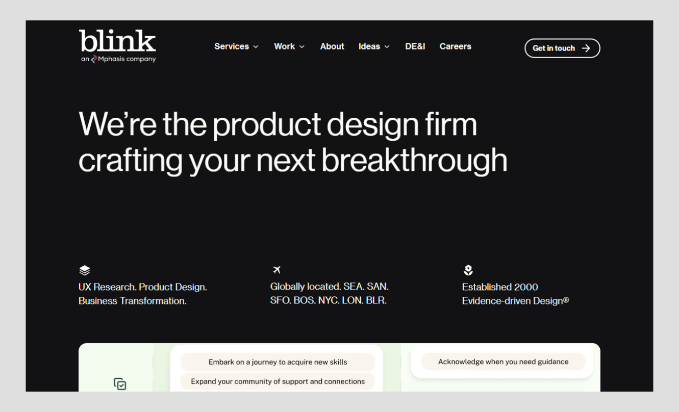 blink ux