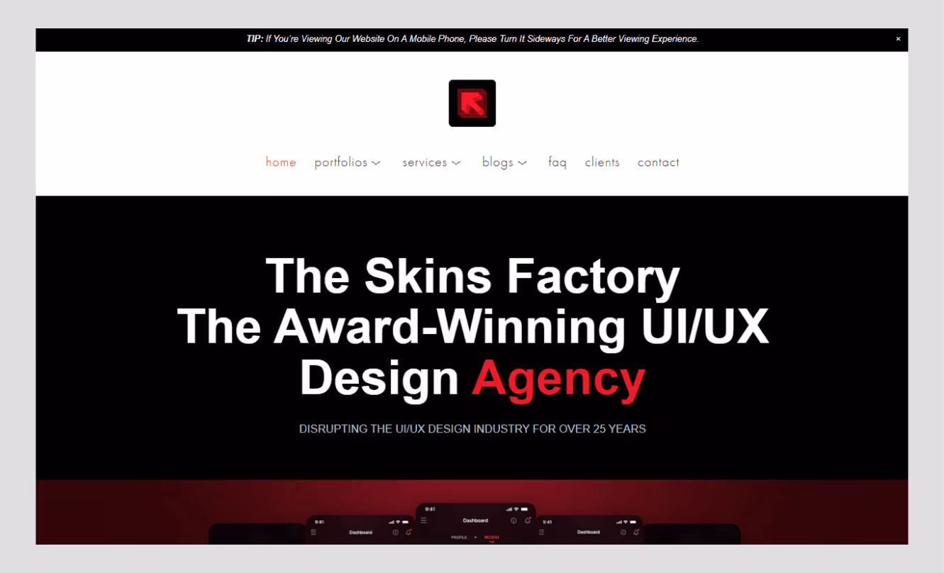 the skins factory