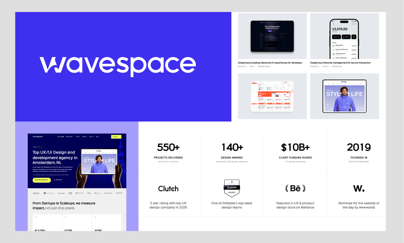 Wavespace UX design