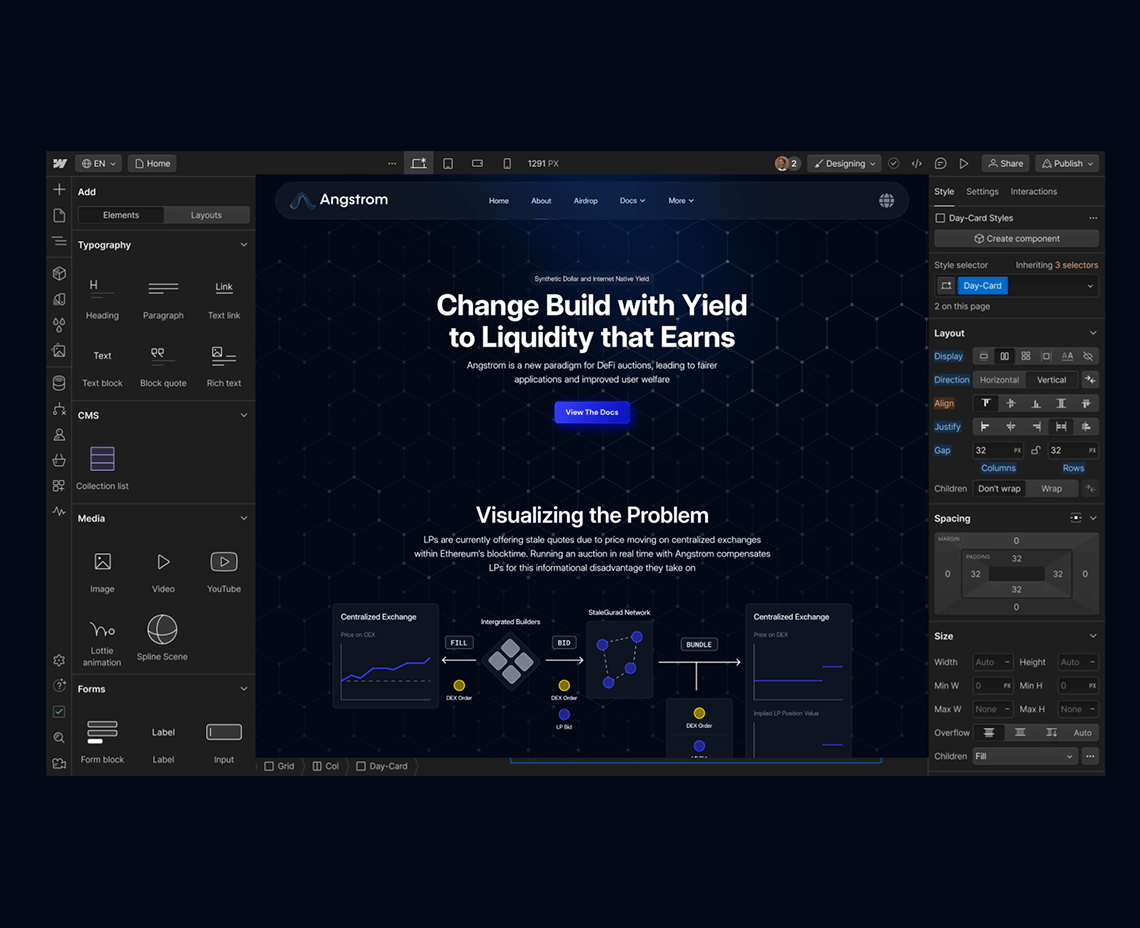 Webflow Development