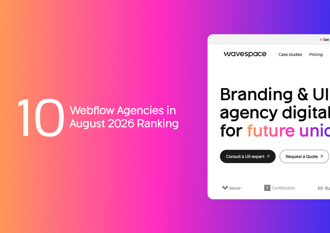 top webflow agency