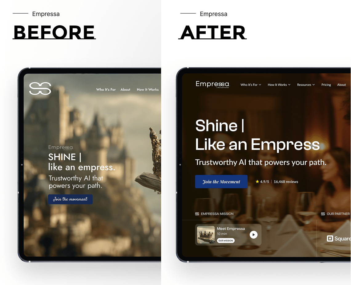 Redesign & migration