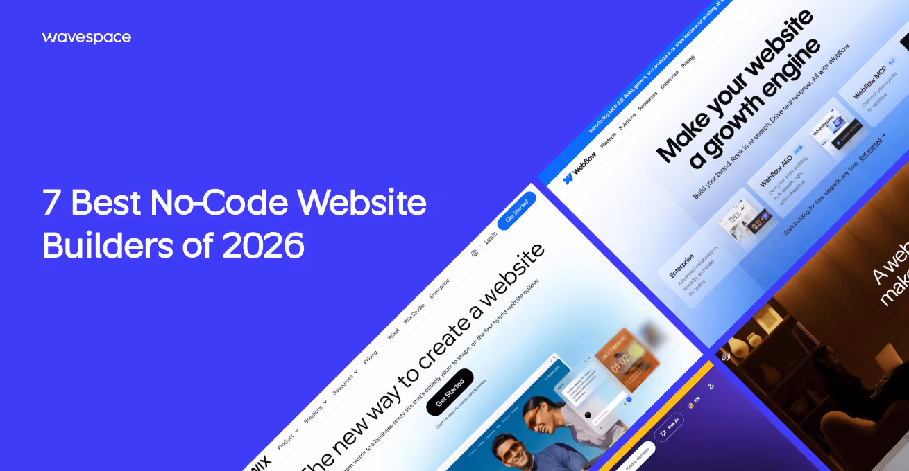 7 Best no-code website builders of 2026