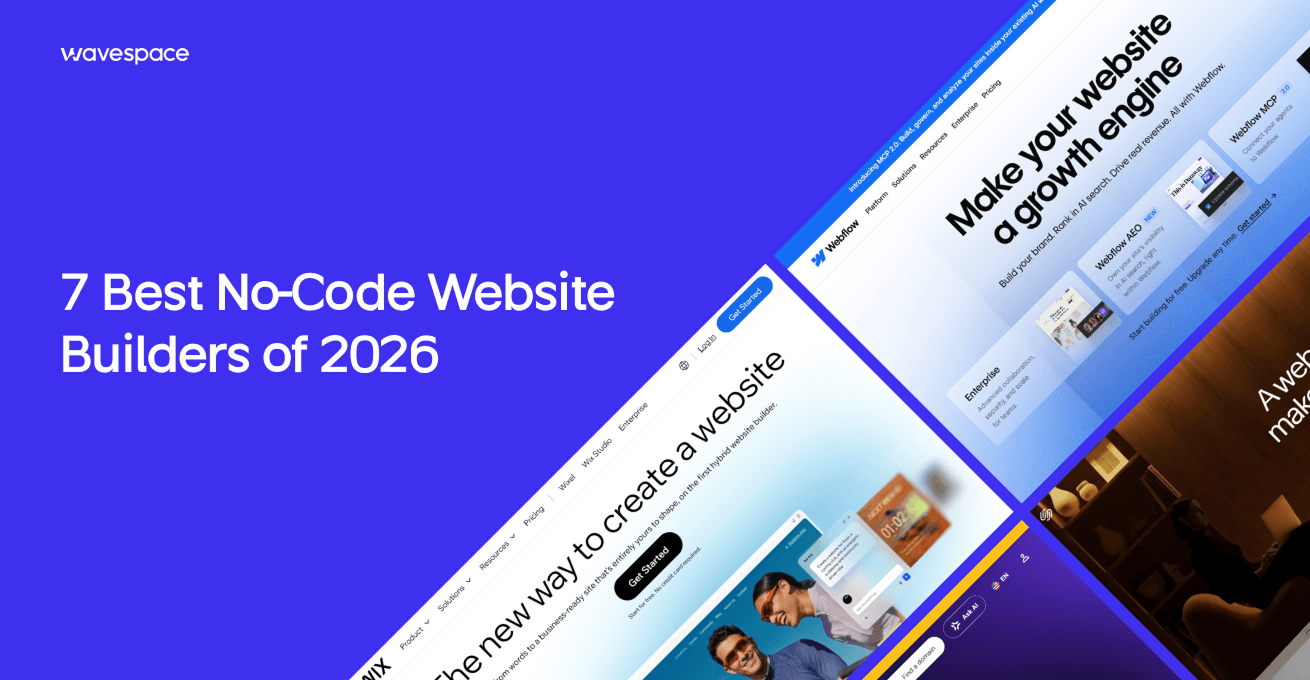 7 Best no-code website builders of 2026
