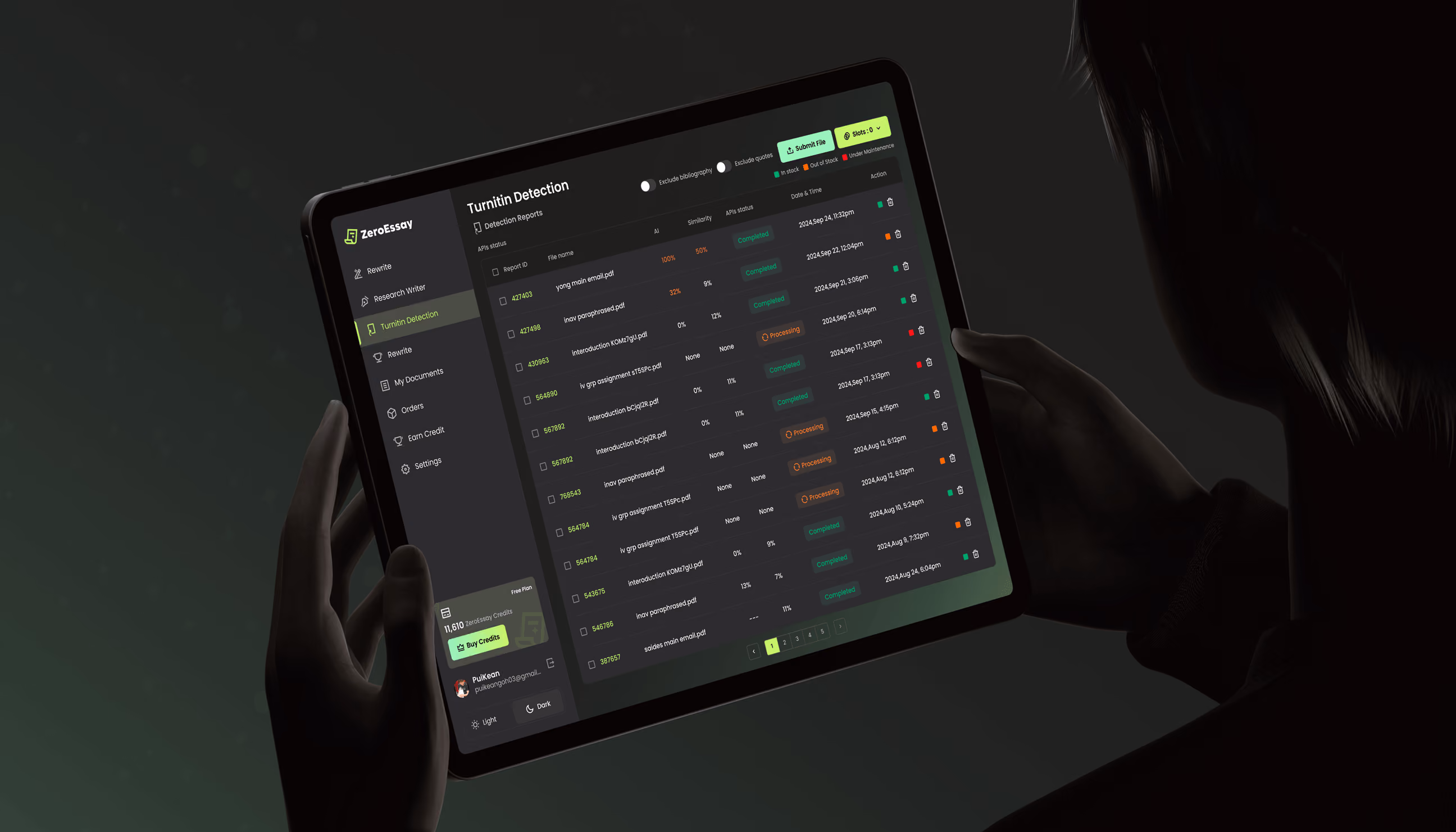 zeroessay-ai-writing-saas-dashboard-ui-design-by-wavespace