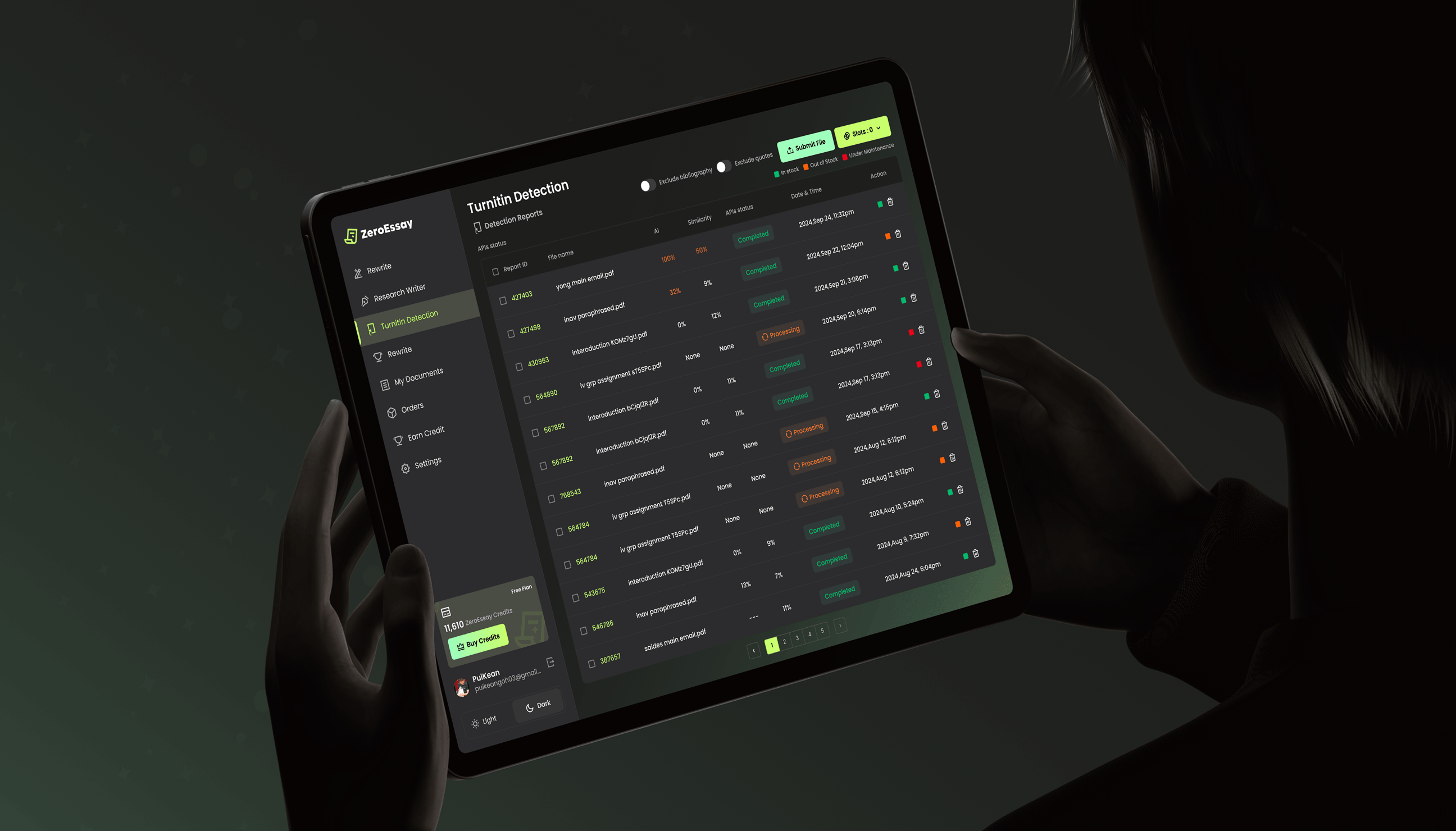 zeroessay-ai-writing-saas-dashboard-ui-design-by-wavespace