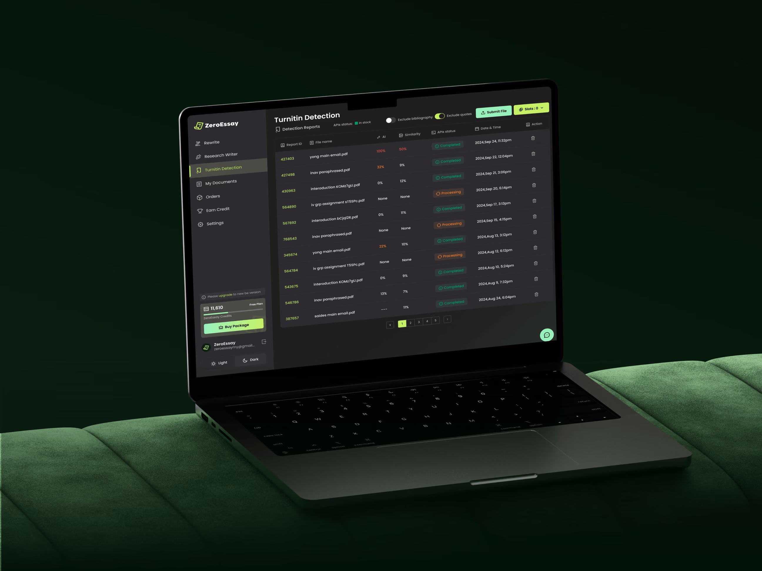 zeroessay-detection-dashboard-laptop-ui