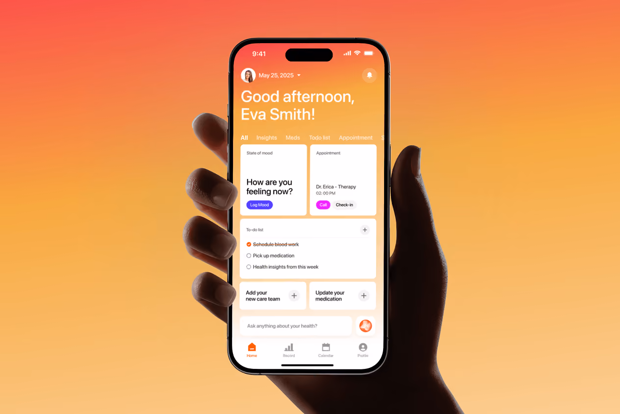 Connectome - AI healthcare mobile app