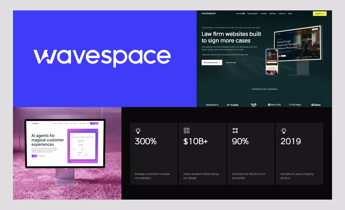 wavespace law firm web design