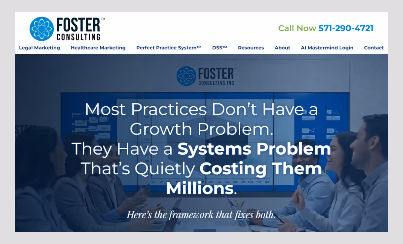 foster consulting web design