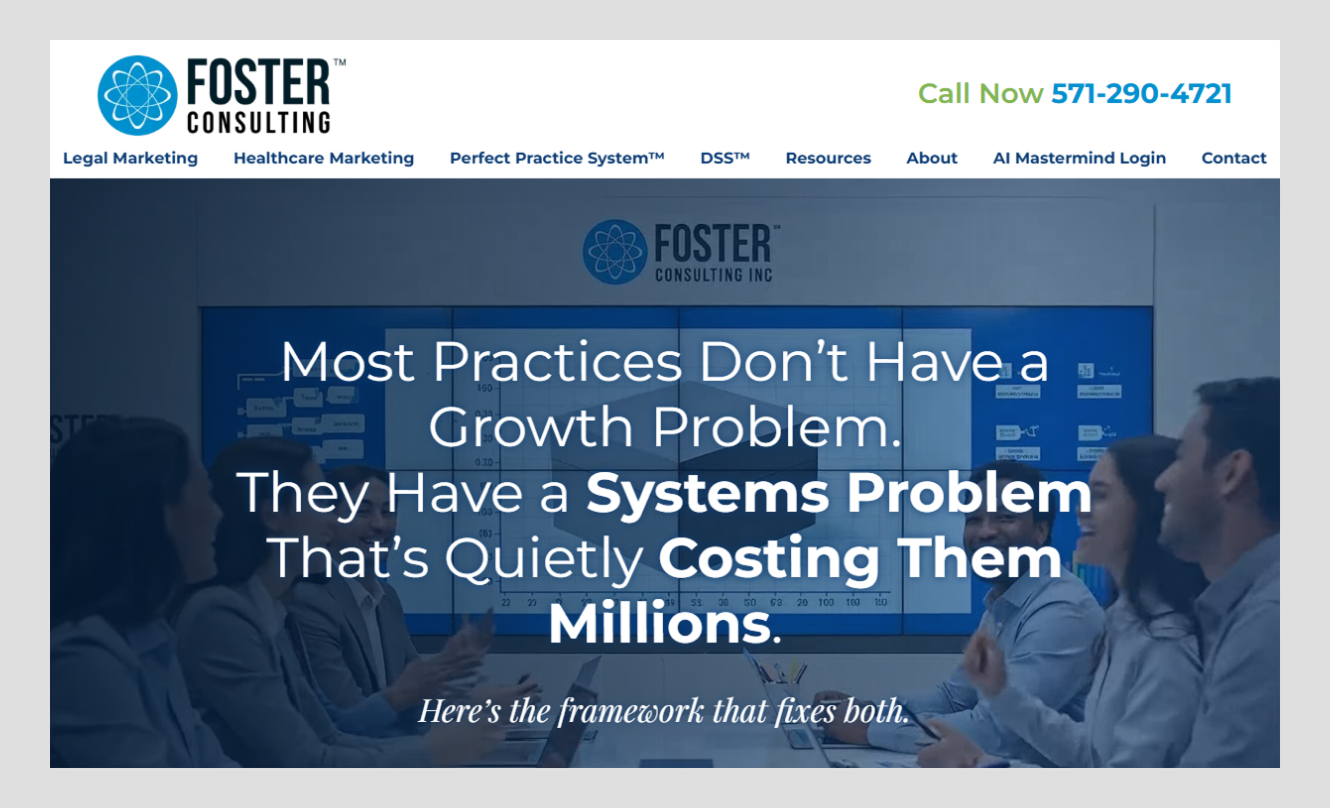 foster consulting web design