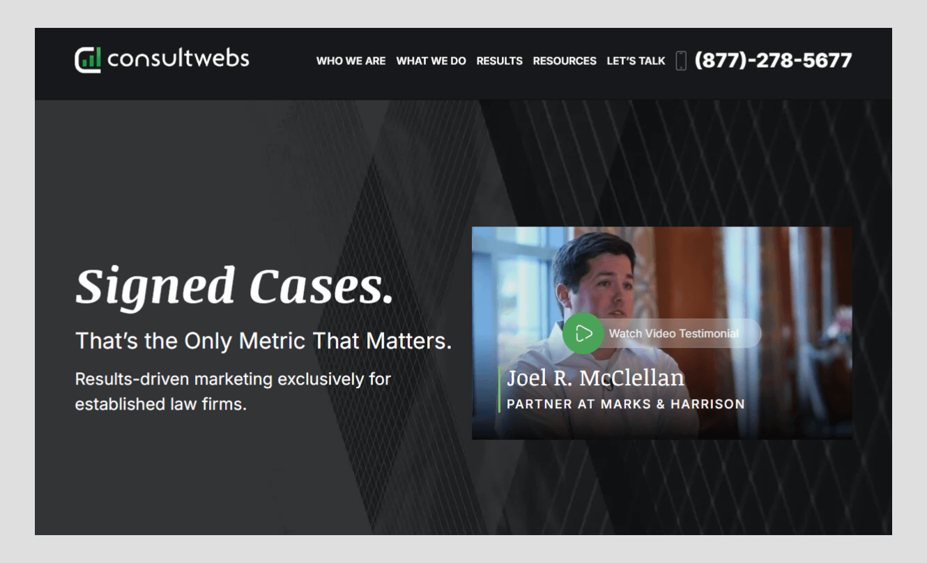 consultwebs web design
