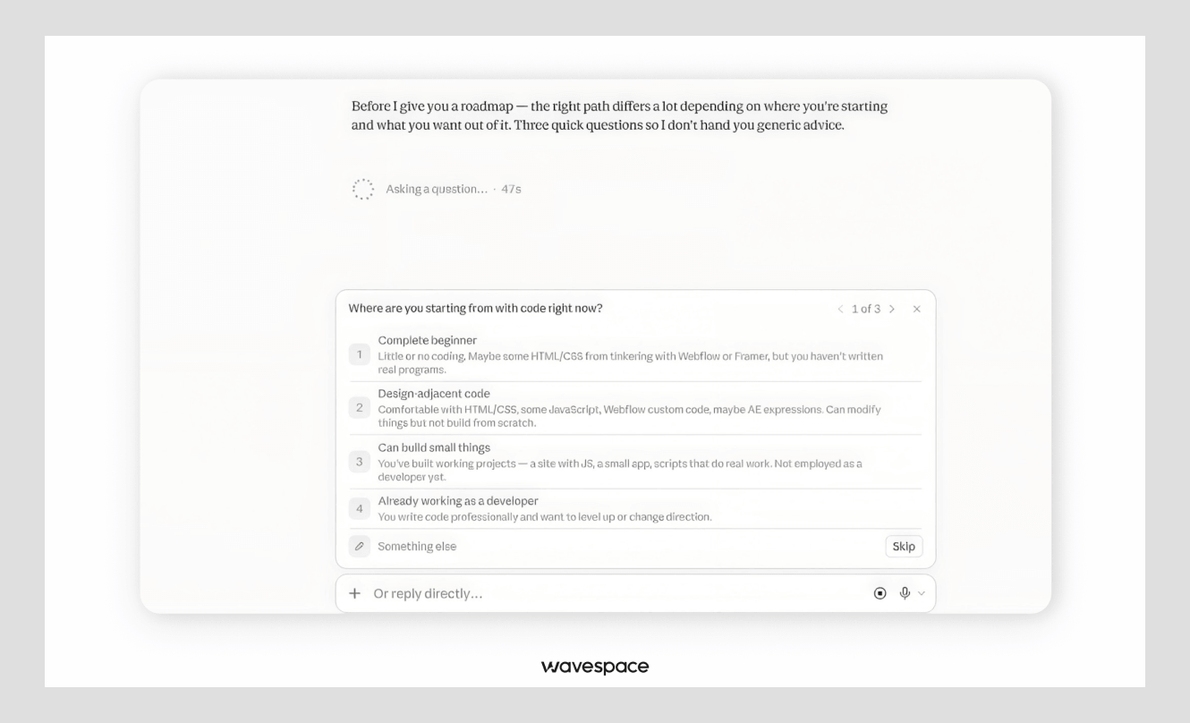 AI automation with a human in the loop