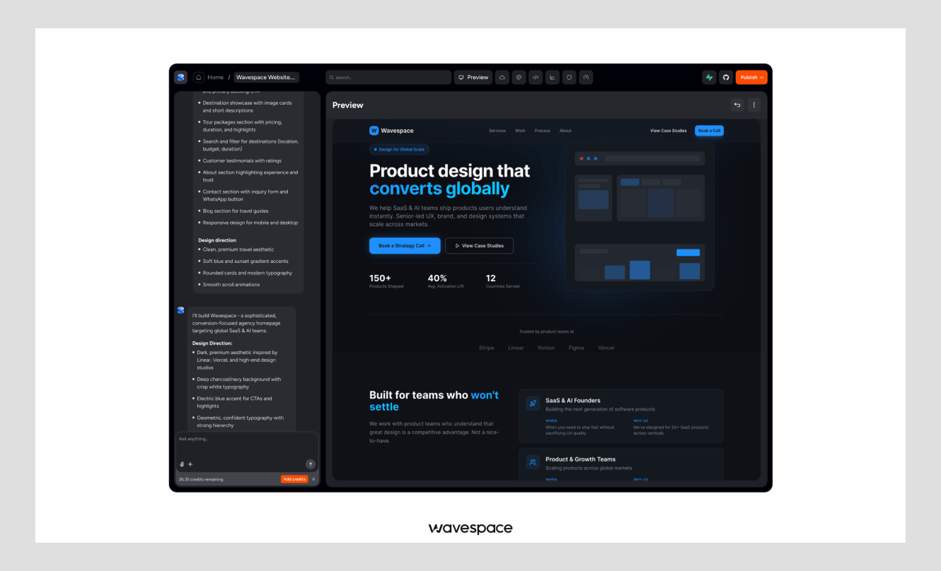 AI-native interface patterns