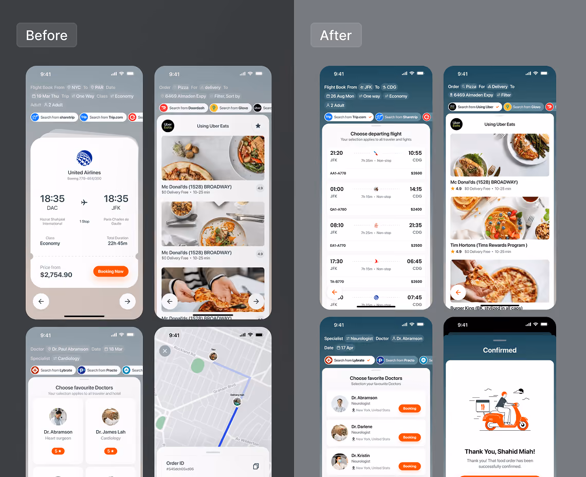App Redesign & UI Refresh