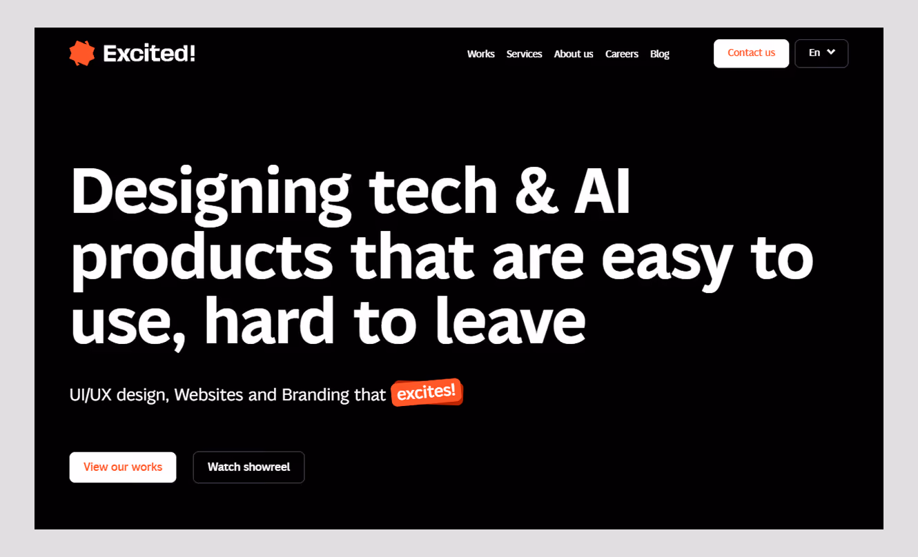 Best for award-winning fintech product design