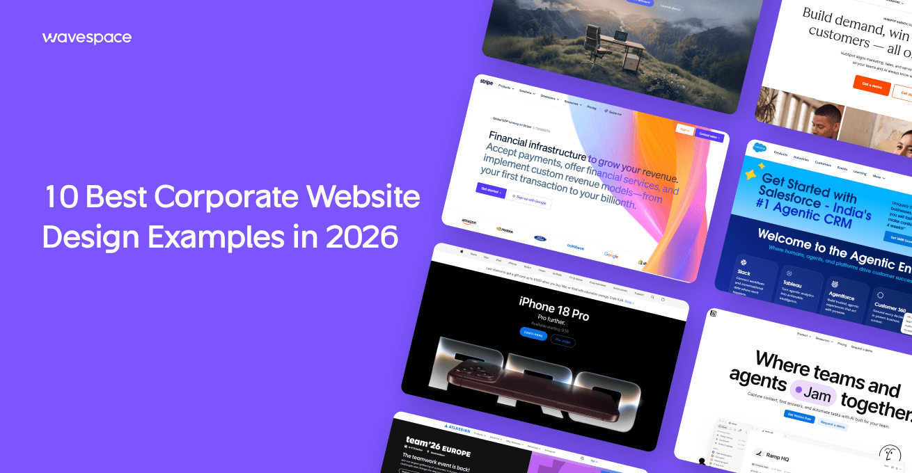 10 Best corporate website design examples in 2026