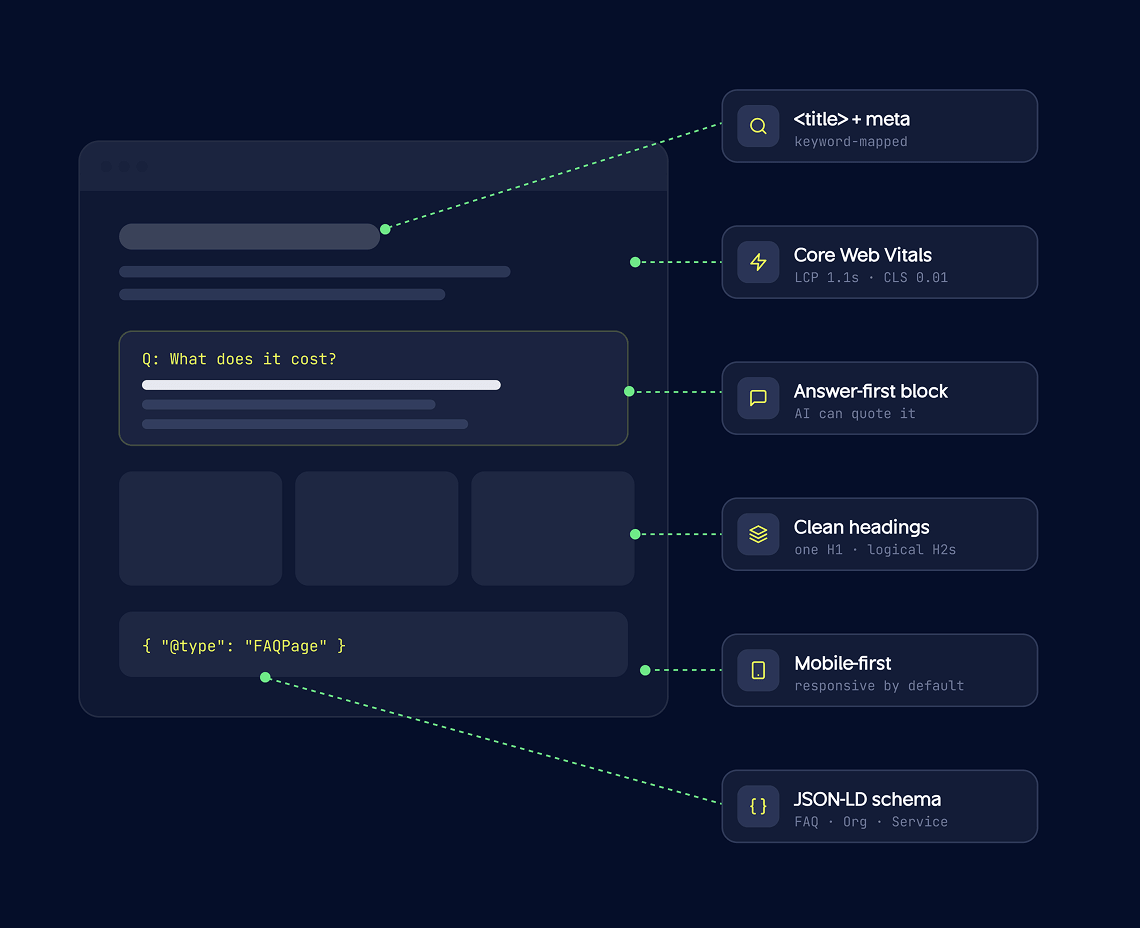 Webflow SEO & AEO