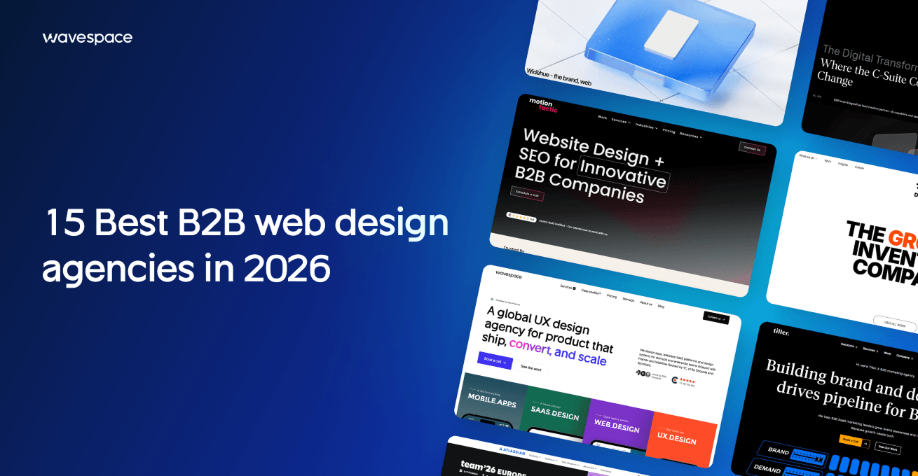 15 Best B2B web design agencies in 2026
