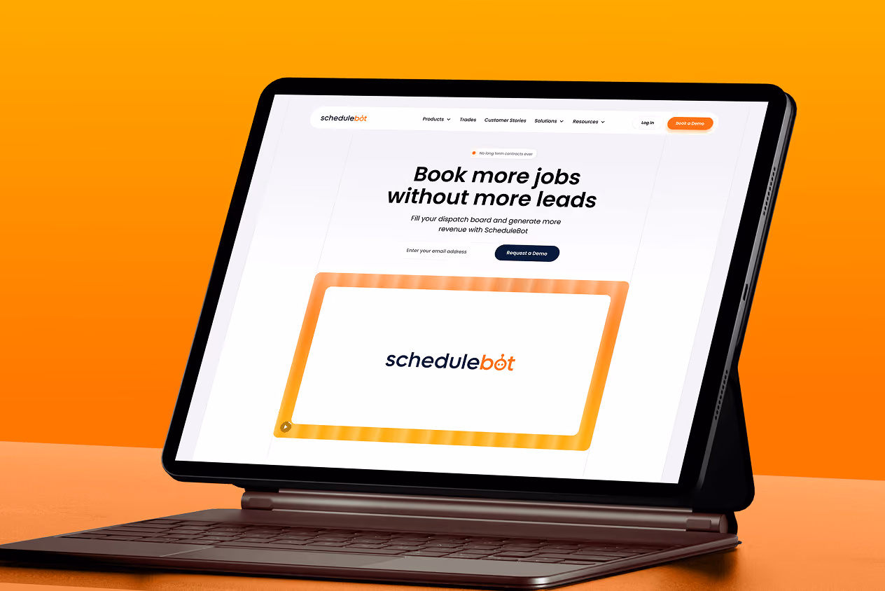 ScheduleBot - AI booking platform for home services