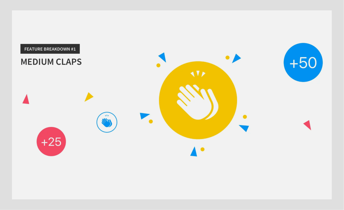 Medium UX Design examples