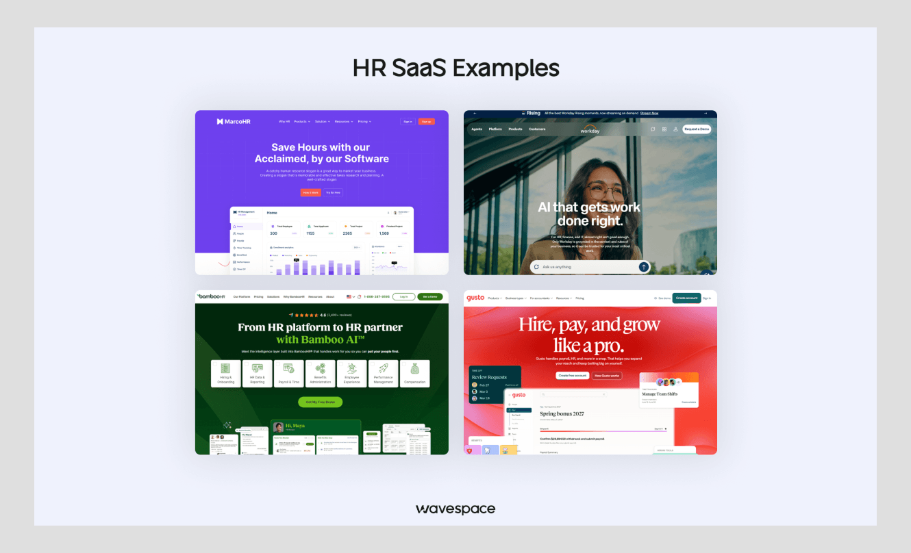 hr platform software examples