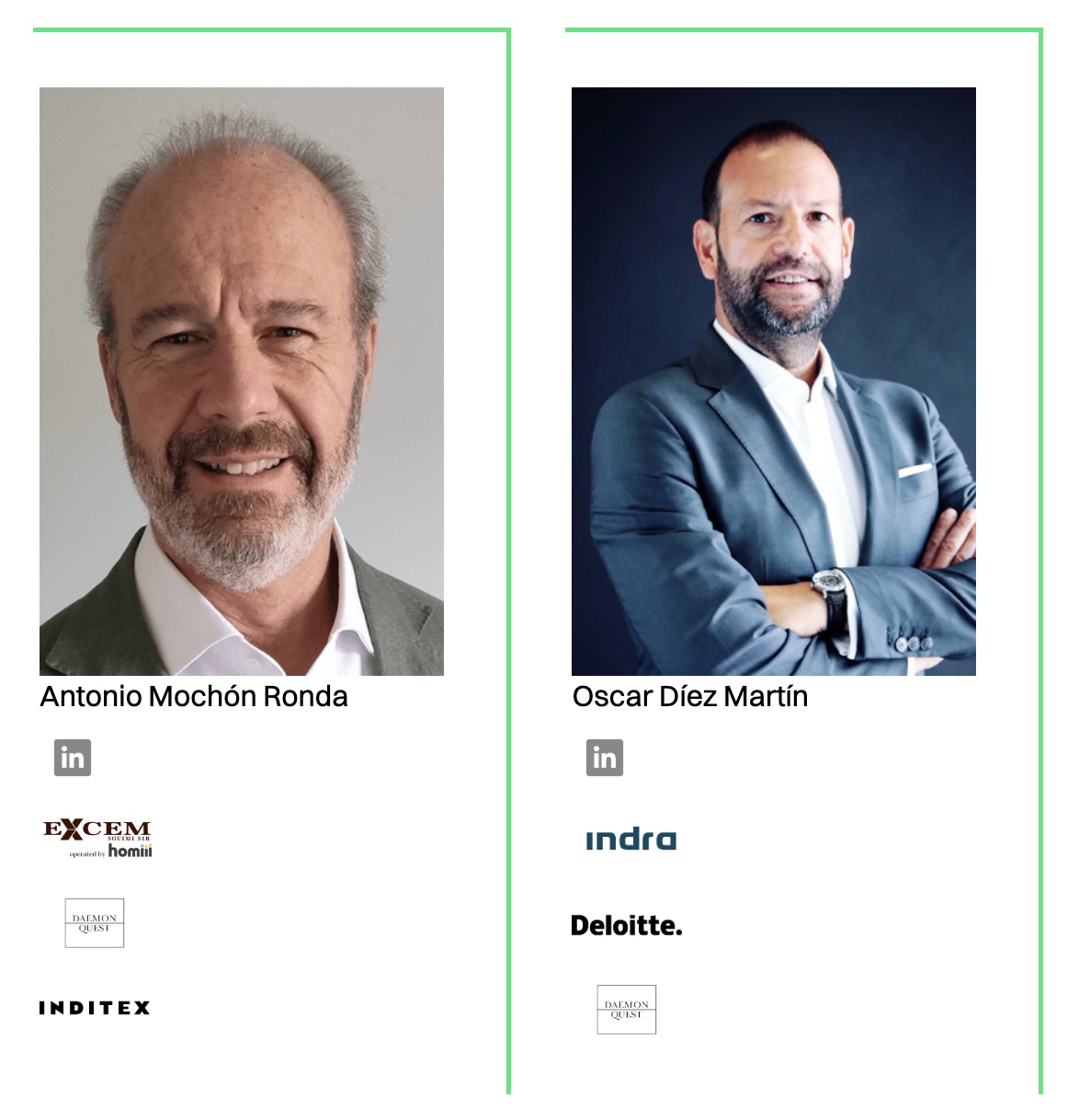 Antonio Mochón y Óscar Díez, socios de Rubrick